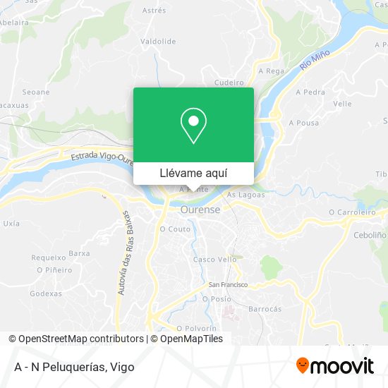 Mapa A - N Peluquerías