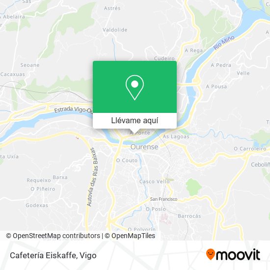 Mapa Cafetería Eiskaffe