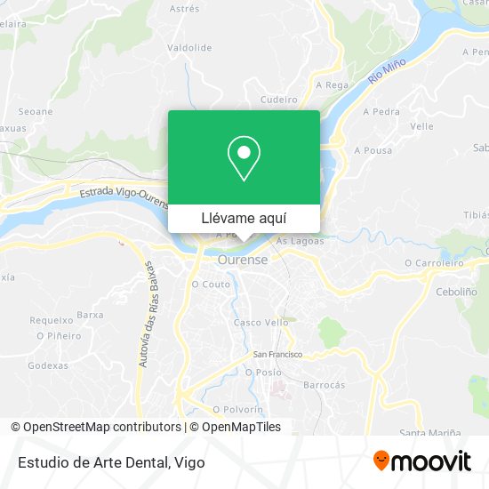 Mapa Estudio de Arte Dental