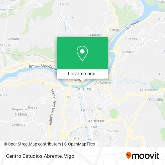Mapa Centro Estudios Abrente