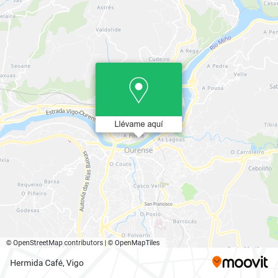Mapa Hermida Café