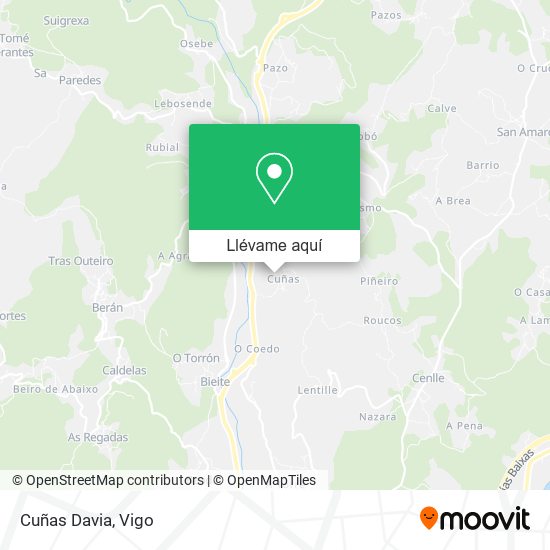 Mapa Cuñas Davia