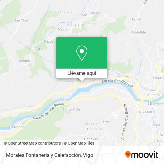 Mapa Morales Fontaneria y Calefacción