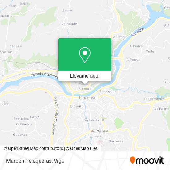 Mapa Marben Peluqueras