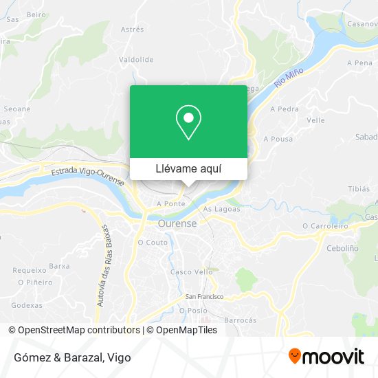 Mapa Gómez & Barazal