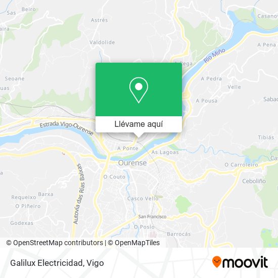Mapa Galilux Electricidad