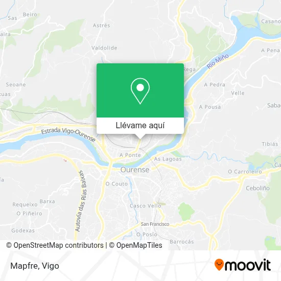 Mapa Mapfre