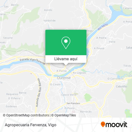 Mapa Agropecuaria Fervenza
