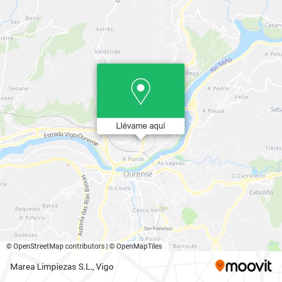 Mapa Marea Limpiezas S.L.