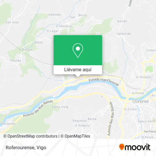 Mapa Roferourense