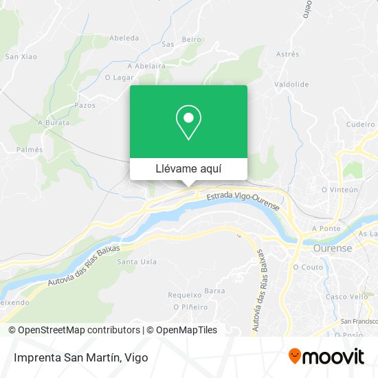 Mapa Imprenta San Martín