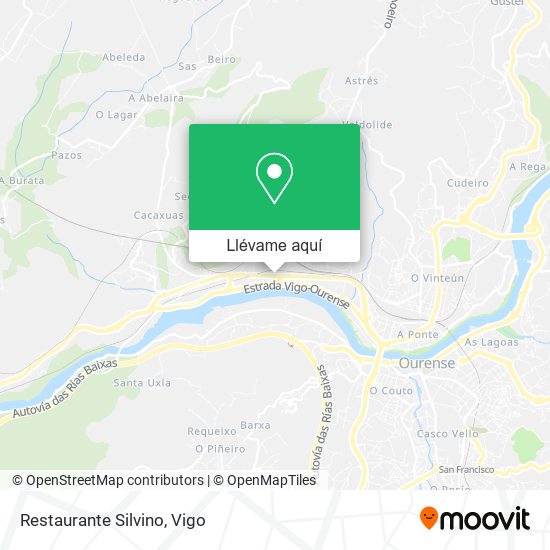 Mapa Restaurante Silvino