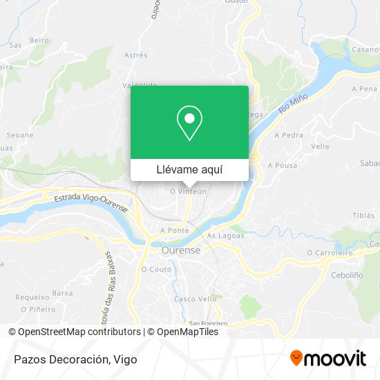 Mapa Pazos Decoración