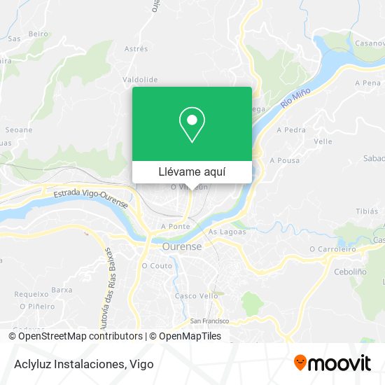 Mapa Aclyluz Instalaciones
