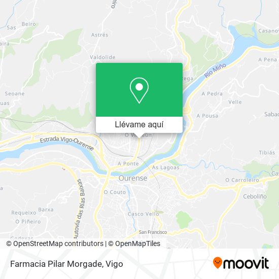 Mapa Farmacia Pilar Morgade