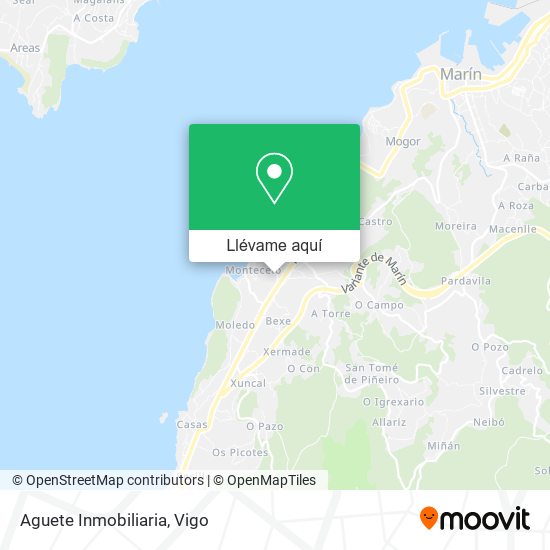 Mapa Aguete Inmobiliaria