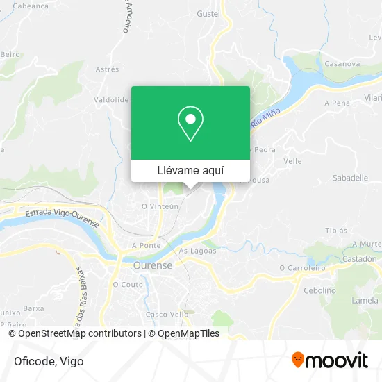Mapa Oficode