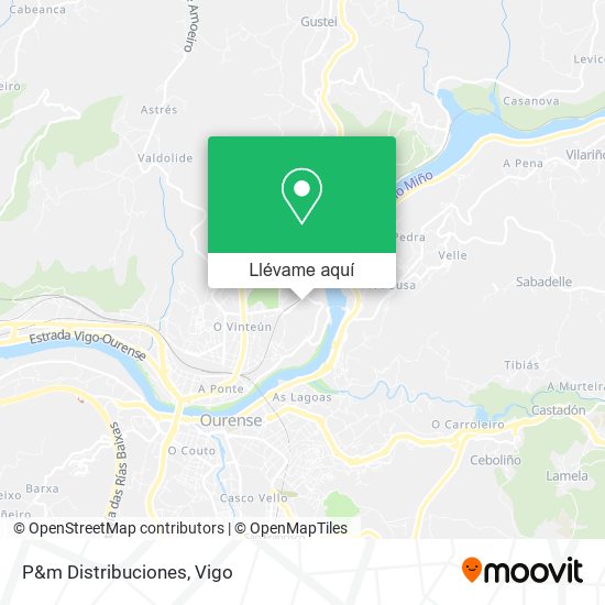 Mapa P&m Distribuciones