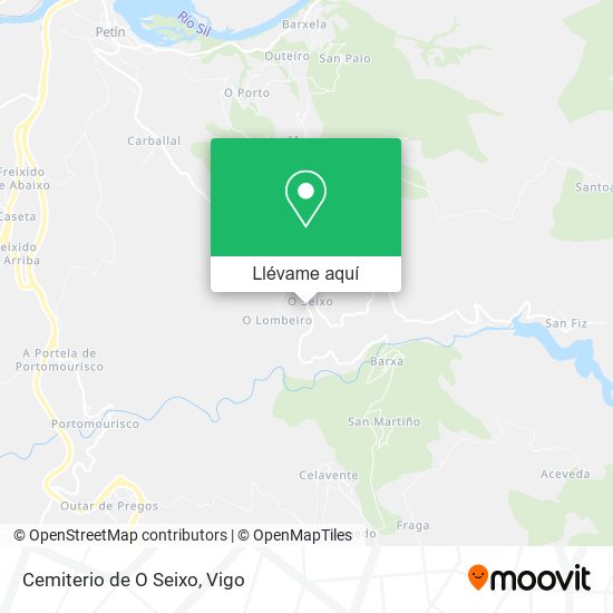 Mapa Cemiterio de O Seixo