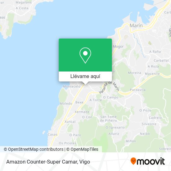 Mapa Amazon Counter-Super Camar