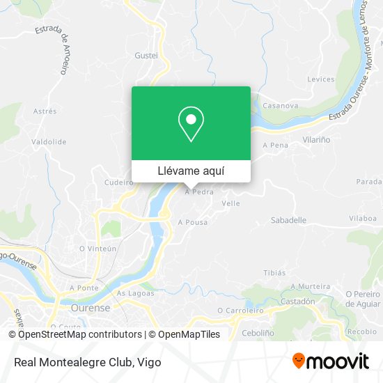 Mapa Real Montealegre Club