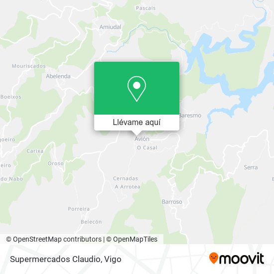 Mapa Supermercados Claudio