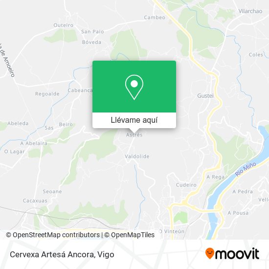 Mapa Cervexa Artesá Ancora