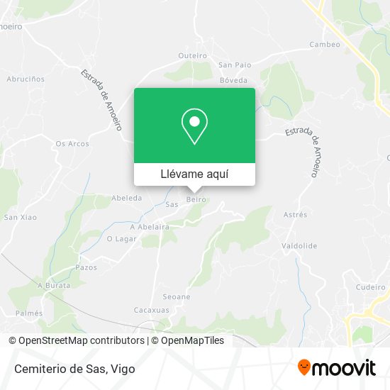 Mapa Cemiterio de Sas