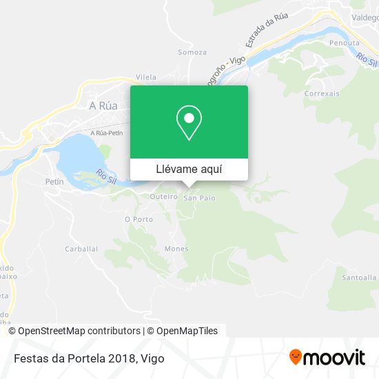 Mapa Festas da Portela 2018