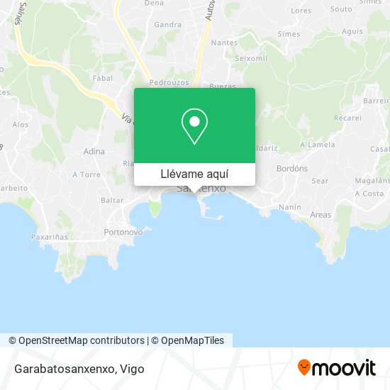 Mapa Garabatosanxenxo