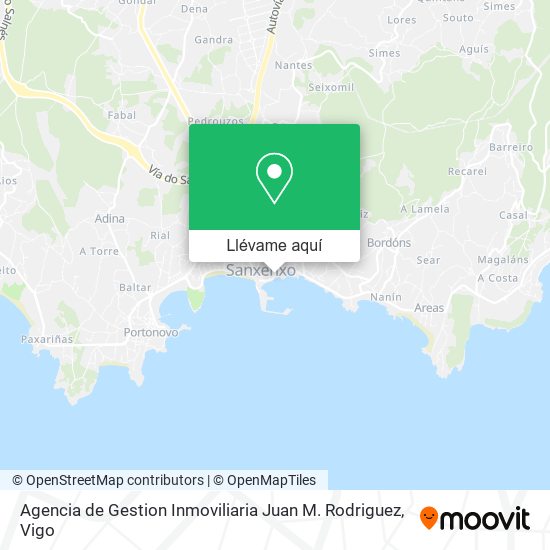 Mapa Agencia de Gestion Inmoviliaria Juan M. Rodriguez