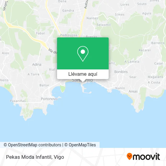 Mapa Pekas Moda Infantil