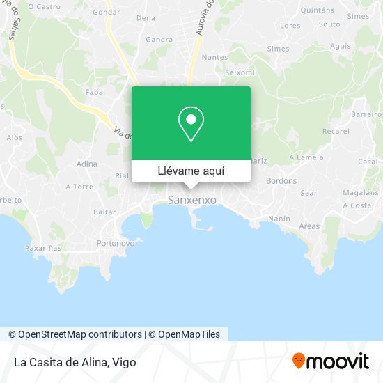 Mapa La Casita de Alina