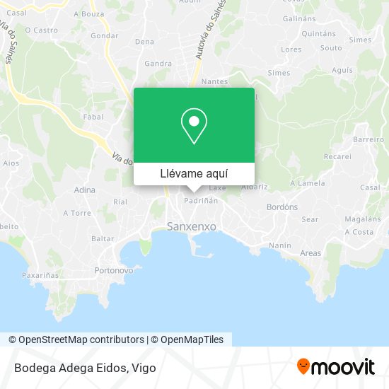Mapa Bodega Adega Eidos