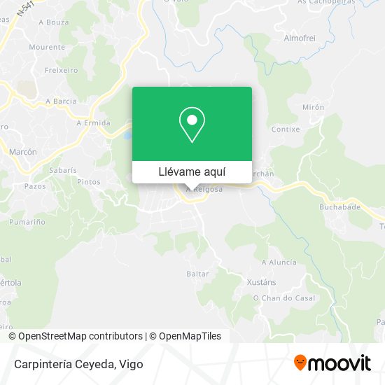 Mapa Carpintería Ceyeda