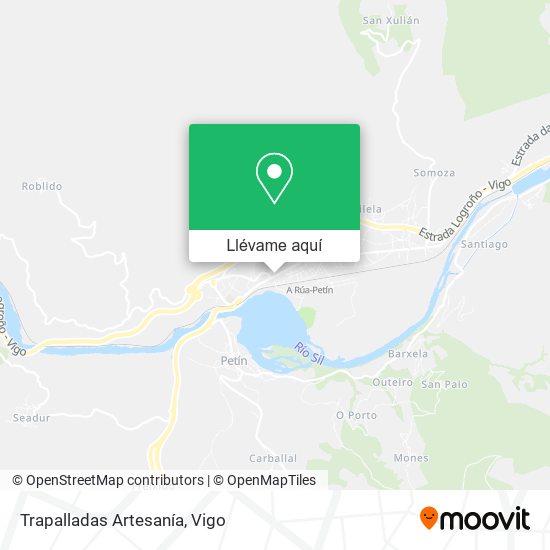 Mapa Trapalladas Artesanía