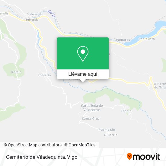 Mapa Cemiterio de Viladequinta