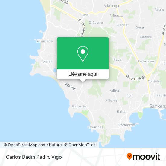 Mapa Carlos Dadin Padin