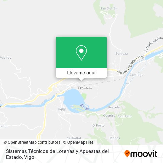Mapa Sistemas Técnicos de Loterías y Apuestas del Estado