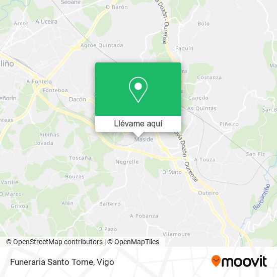 Mapa Funeraria Santo Tome