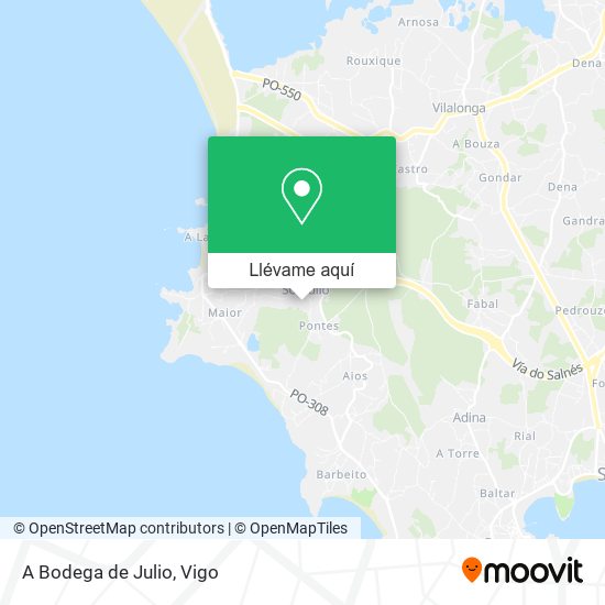 Mapa A Bodega de Julio