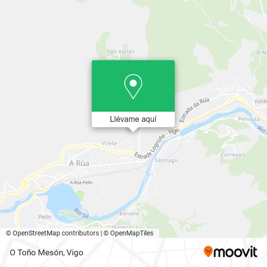 Mapa O Toño Mesón