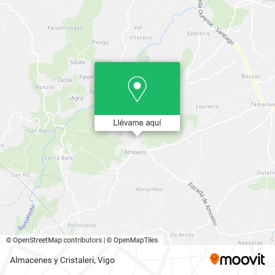 Mapa Almacenes y Cristaleri