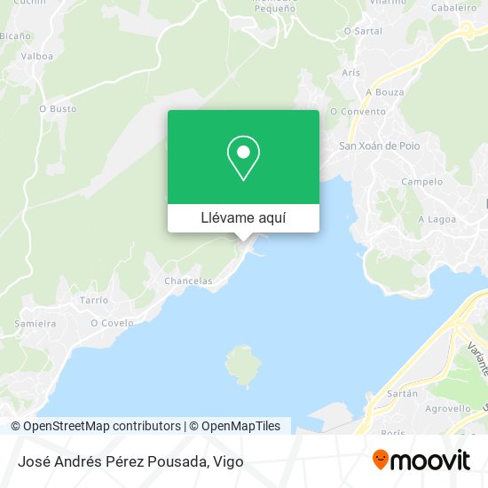 Mapa José Andrés Pérez Pousada