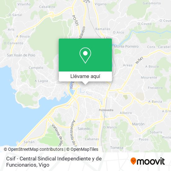 Mapa Csif - Central Sindical Independiente y de Funcionarios