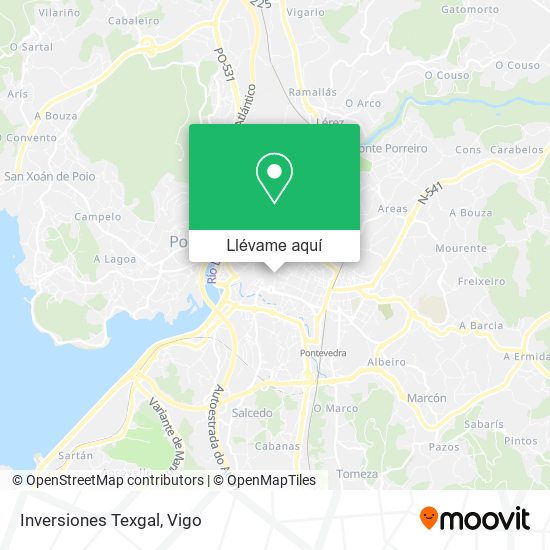 Mapa Inversiones Texgal