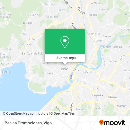 Mapa Benisa Promociones