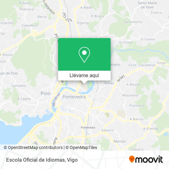 Mapa Escola Oficial de Idiomas