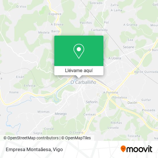 Mapa Empresa Montaãesa