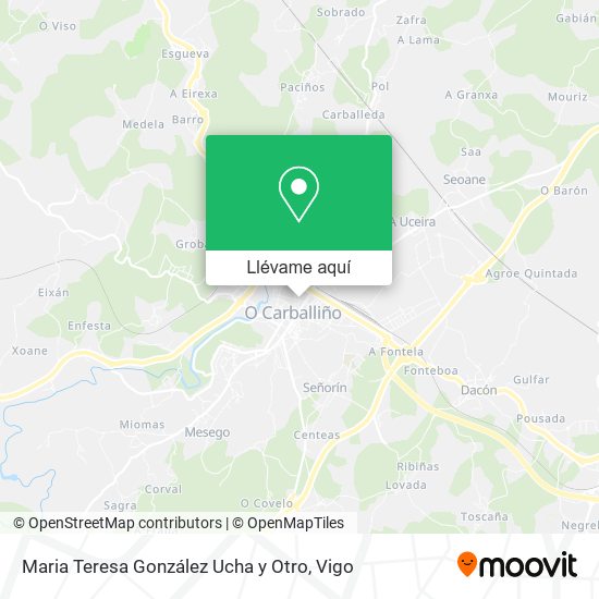 Mapa Maria Teresa González Ucha y Otro